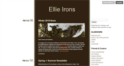 Desktop Screenshot of blog.ellieirons.com